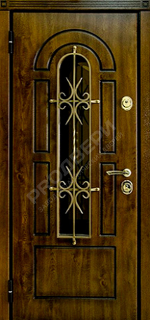 Фотография «Дверь с ковкой №11»